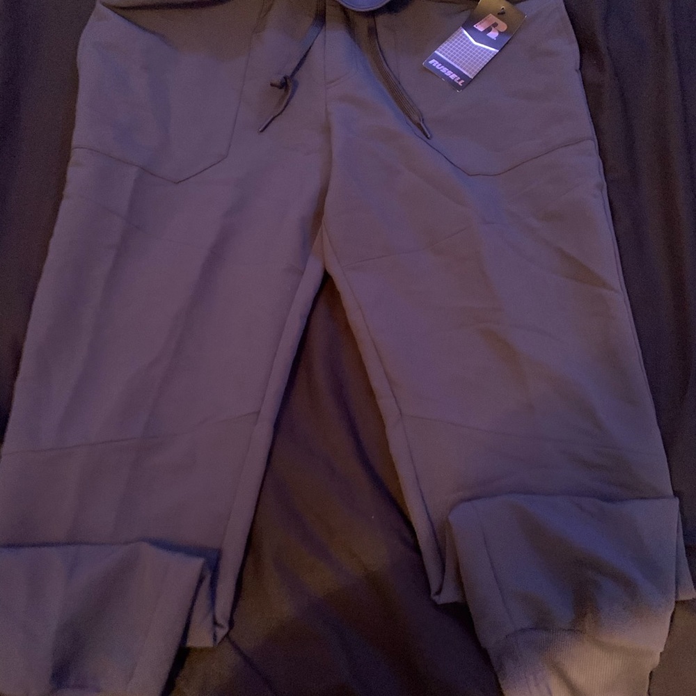 Gray pants